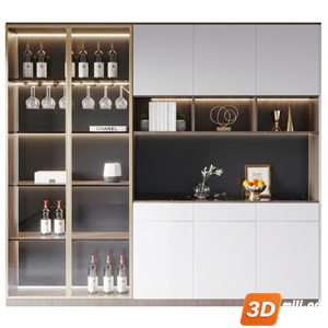 Wine cabinet Skp Files